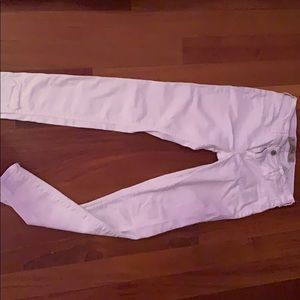 (new) White skinny jeans